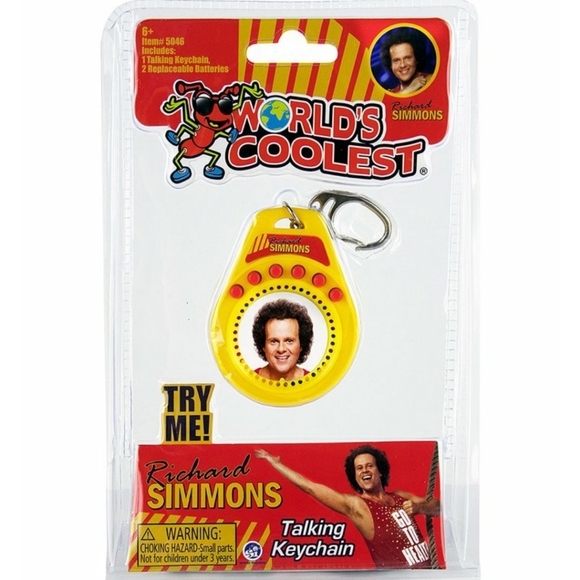 Richard Simmons Accessories - Richard Simmons talking keychain